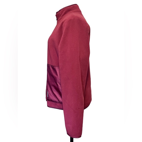 Vans Tommy Burgundy Fleece Zip Jacket - Picture 2 of 8